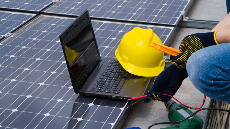 service solar panel monitoring software